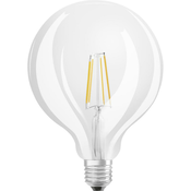 OSRAM LED E27 okrogla 7 W = 60 W topla bela (p x D) 125 mm x 173 mm EEK: A++ OSRAM GLOWdim, zatemnilna, Filament 1 kos