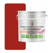 shumee Kovinska barva za rjo 4 v 1 rdeča RAL3002 I SEE pocinkano jeklo 5L polmat