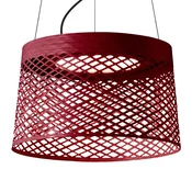 Foscarini Twiggy Grid LED obesek, karminasto rdeča - Dizajn - karminsko rdeča