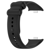 Silikonski pas za uro Xiaomi Smart Band 9 Pro/Redmi Watch 4/Redmi Watch 5/Redmi Watch 5 eSIM - črn