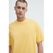 Pamucna majica adidas za muškarce, boja: žuta, bez uzorka, IR9114