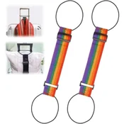 Podesiva elastična traka za kovčeg (2 kom) | LUGSTRAP, Iridescentan