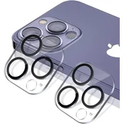 shumee 2x KALJENO STEKLO ZA TROJNO KAMERO ZA APPLE IPHONE 14 PRO/14 PRO MAX