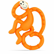 Matchstick Monkey Mini Monkey Teether grickalica za bebe s antimikrobnim sastojkom Orange 1 kom