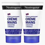 Neutrogena Concentrated Moisturizing Hand Cream Very Dry Skin 2x50ml