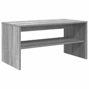Vidaxl TV omarica siva sonoma 80x40x40 cm iverna plošča