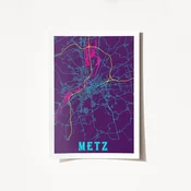 Wallity Poster Metz-2061, 50x70 cm
