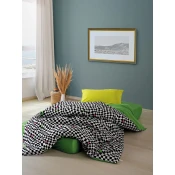 Lessentiel Maison Set posteljina Dazzle, 160x220 cm, Crni