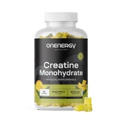 Kreatin monohidrat 3000 mg – ananas, 90 gumi bonbonov
