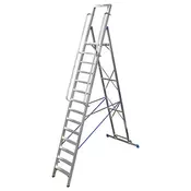 Krause Stabilo stojece merdevine sa velikom platformom 14 gazišta 127846