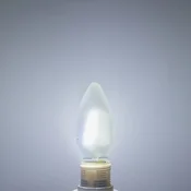LUUMR pametna LED svečka E14 4,2 W mat CCT Tuya Wi-Fi - bel mat - Steklo