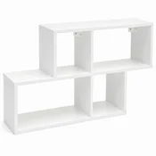 MID.YOU STENSKI REGAL 100/53/20 cm bela