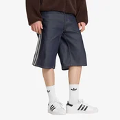 Kratke hlače adidas Firebird Adicolor Jorts Mid-Rise Straight Leg Indigo Denim 36