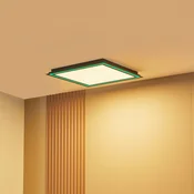 Lucande LED stropna svetilka Leicy, bela, 64 cm, RGB, CCT - Dnevna soba/jedilnica - Sodobni - Kovina
