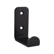 Manjša obešalna kljuka Amenti 25 x 54 mm jeklo črno