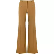 Carven - high-waisted trousers - women - Multicolour
