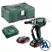 METABO akumulatorska kliješta za blok zakovice NP 18 LTX BL 5.0 BRUSHLESS motor (2 x 2,0Ah)