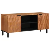TV ormar Finš acacije smeda 105 x 33 x 46 cm Cvrsto drvo manga