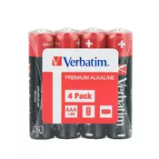 Verbatim Baterije alkalne AAA LR3 blister-4 komada ( 054-0017 )