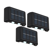 Globo 36492-3 - SET 3x LED Solarna svetilka SOLAR LED/0,8W/3V 6500K IP44