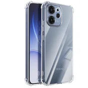 AVIZAR Ovitek za Oppo Reno 15 F/15 FS iz silikona z ojačanimi vogali, Prozorna, (5000274097)