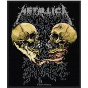 Metallica Sad But True Našitek za šivanje 100 x 50 mm