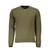 NAPAPIJRI GREEN MEN'S SWEATER