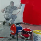 DEDRA Visokotlačni brezzračni razpršilec barve. 650 W, 1 l/min, pištola 517, cev 7,5 m DEDRA - DED7421