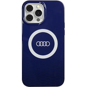 Audi IML Big Logo MagSafe Case iPhone 13 Pro Max 6.7 navy blue hardcase AU-IMLMIP13PM-Q5/D2-BE (AU-IMLMIP13PM-Q5/D2-BE)