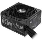 Napajanje Asus TUF Gaming 650W - TUF-GAMING-650B - 80+ Bronze - nemodularno - crno napajanje