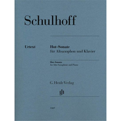 SCHULHOFF:HOT-SONATA FOR ALTO SAXOPHONE AND PIANO