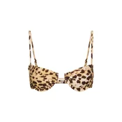 LSCN by LASCANA Bikini zgornji del  bež / kremna / rjava