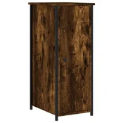 Vidaxl vidaXL Nočna omarica dimljen hrast 32x42x80 cm