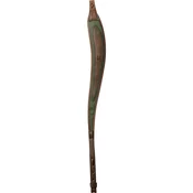 Rifle sling in canvas/leather