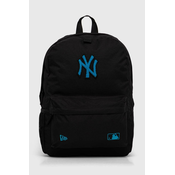 Ruksak New Era MLB NEW YORK YANKEES boja: crna, veliki, s aplikacijom, 60503782