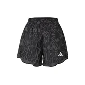 ADIDAS PERFORMANCE Športne hlače siva/črna/bela