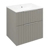 SAPHO CIRASA STRIP Stenska Umyvalniška Omarica MDF 59,2x64x46 cm - Rjava