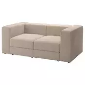 JÄTTEBO Modularna sofa dvosed, Samsala sivo-bež