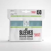 Zaščitne folije za karte Gamegenic Just Sleeves - Standard American Value Pack (150) - 59 x 91 mm