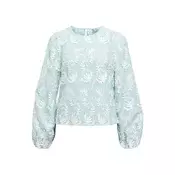 OBJECT Bluza OBJMya  pastelno modra / bela