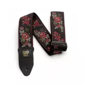 Ernie Ball 4142 Red Rose Jacquard - Kaiš za gitaru