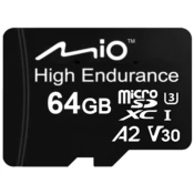 MIO High endurance 64GB MicroSDXC 30 MB/s 414040000281