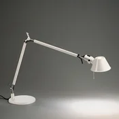 Namizna svetilka Artemide Tolomeo E27, bela - Študija/pisarna - Dizajn - Kovina