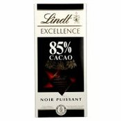 ČOKOLADA TEMNA, 85 %, LINDT EXCELLENCE, 100 G