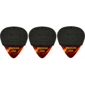 Fender Mojo Grip Picks Celluloid Medium Tortoiseshell 3 Pack