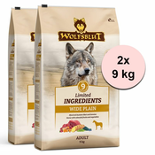 WOLFSBLUT Limited Ingredients Adult Wide Plain 2 x 9 kg