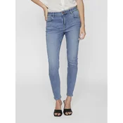 VILA Kavbojke  moder denim