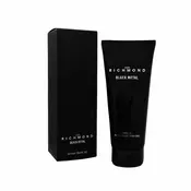 John Richmond Black Metal Cleansing Shower Gel Naturale 200 ml