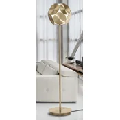 Casa Padrino luxury LED floor lamp brass A� 35 x H. 160 cm - Round dimmable LED floor lamp - Luxury floor lamps - Luxury quality - Made in Italy