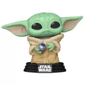 Bobble Figure Star Wars: Book of Boba Fett POP! - Grogu with Armor